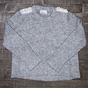 3.1 Phillip Lim Gray Crewneck Sweater